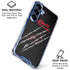 Nightmare on Elm Street Freddy Krueger Slash Galaxy S25 Plus Clear Case