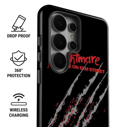 Nightmare on Elm Street Freddy Krueger Slash Galaxy S26 Ultra Impact Case