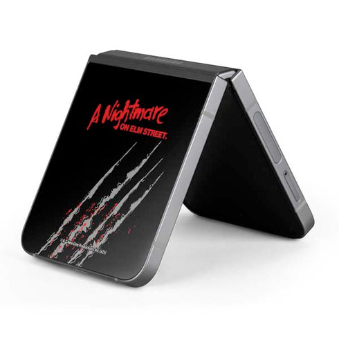 Nightmare on Elm Street Freddy Krueger Slash Galaxy Z Flip6 Skin
