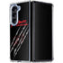 Nightmare on Elm Street Freddy Krueger Slash Galaxy Z Fold5 5G Clear Case