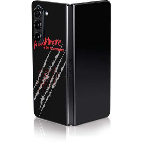Nightmare on Elm Street Freddy Krueger Slash Galaxy Z Fold5 5G Skin