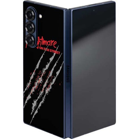 Nightmare on Elm Street Freddy Krueger Slash Galaxy Z Fold6 Skin