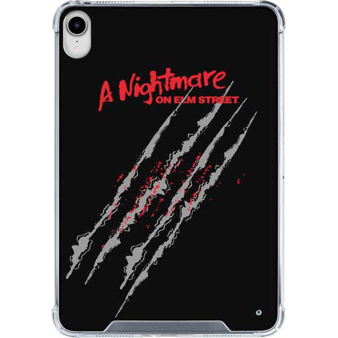 Nightmare on Elm Street Freddy Krueger Slash iPad 11th Gen (2025) Clear Case