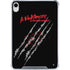 Nightmare on Elm Street Freddy Krueger Slash iPad 11th Gen (2025) Clear Case