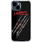 Nightmare on Elm Street Freddy Krueger Slash iPhone 15 Clear Case