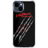 Nightmare on Elm Street Freddy Krueger Slash iPhone 15 Clear Case