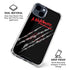Nightmare on Elm Street Freddy Krueger Slash iPhone 15 Clear Case