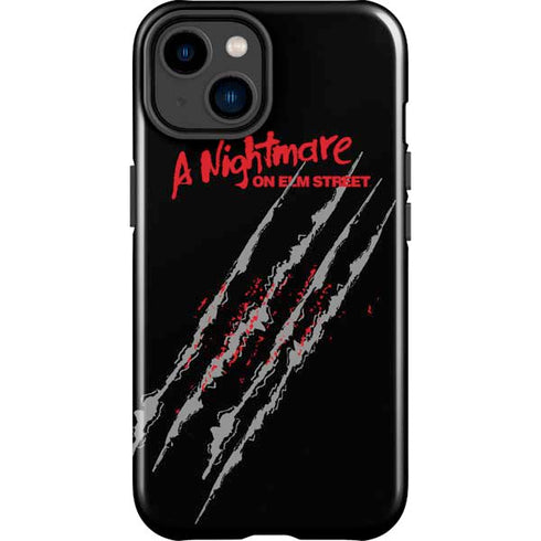 Nightmare on Elm Street Freddy Krueger Slash iPhone 15 Impact Case
