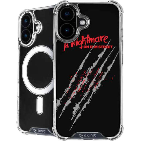 Nightmare on Elm Street Freddy Krueger Slash iPhone 16 MagSafe Case