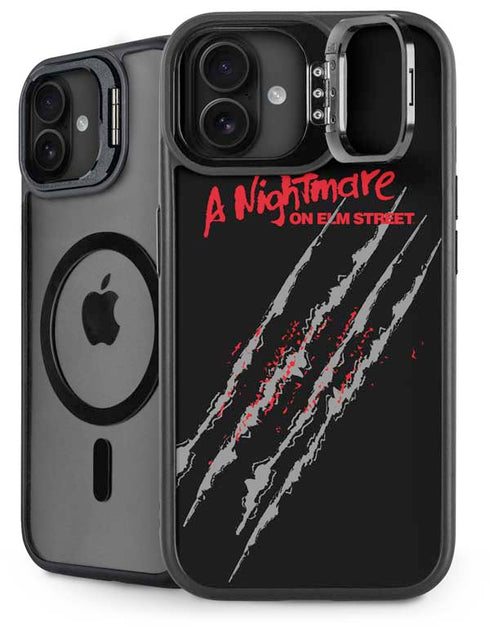 Nightmare on Elm Street Freddy Krueger Slash iPhone 16 Plus Kickstand Case