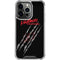 Nightmare on Elm Street Freddy Krueger Slash iPhone 16 Pro Clear Case
