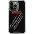 Nightmare on Elm Street Freddy Krueger Slash iPhone 16 Pro Clear Case