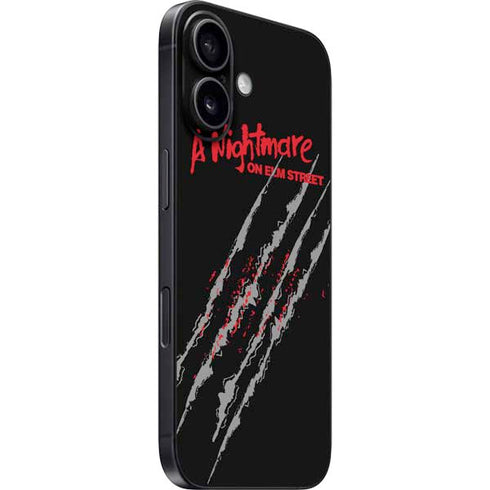 Nightmare on Elm Street Freddy Krueger Slash iPhone 16 Skin