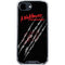 Nightmare on Elm Street Freddy Krueger Slash iPhone 16e Clear Case