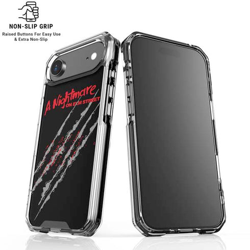 Nightmare on Elm Street Freddy Krueger Slash iPhone 17 Air Clear Case