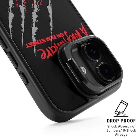 Nightmare on Elm Street Freddy Krueger Slash iPhone 17 Kickstand Case