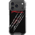 Nightmare on Elm Street Freddy Krueger Slash iPhone 17 Pro Clear Case