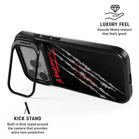 Nightmare on Elm Street Freddy Krueger Slash iPhone 17 Pro Kickstand Case