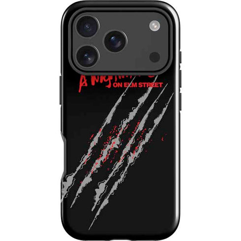 Nightmare on Elm Street Freddy Krueger Slash iPhone 17 Pro Max Impact Case