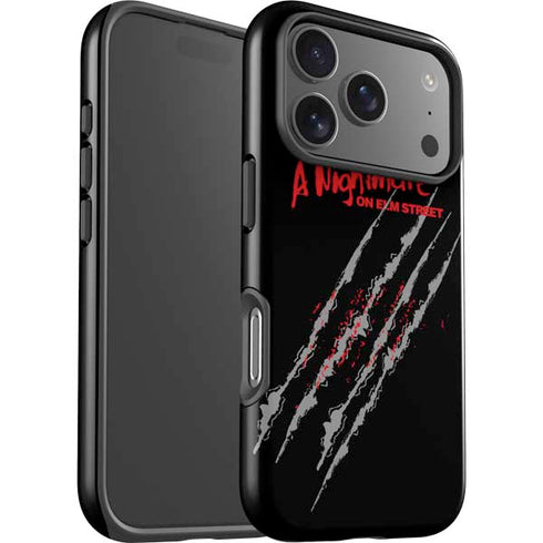 Nightmare on Elm Street Freddy Krueger Slash iPhone 17 Pro Max Impact Case