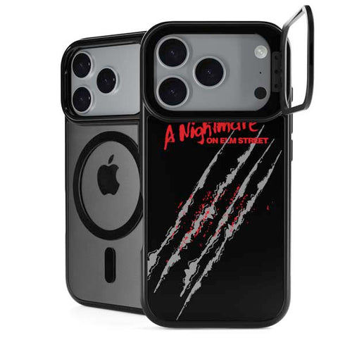 Nightmare on Elm Street Freddy Krueger Slash iPhone 17 Pro Max Kickstand Case