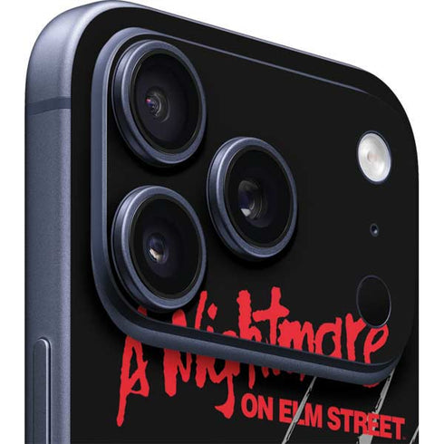 Nightmare on Elm Street Freddy Krueger Slash iPhone 17 Pro Skin