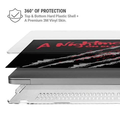 Nightmare on Elm Street Freddy Krueger Slash MacBook Pro 14in (2021-24) Case plus Skin