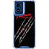 Nightmare on Elm Street Freddy Krueger Slash Moto G 5G (2024) Clear Case