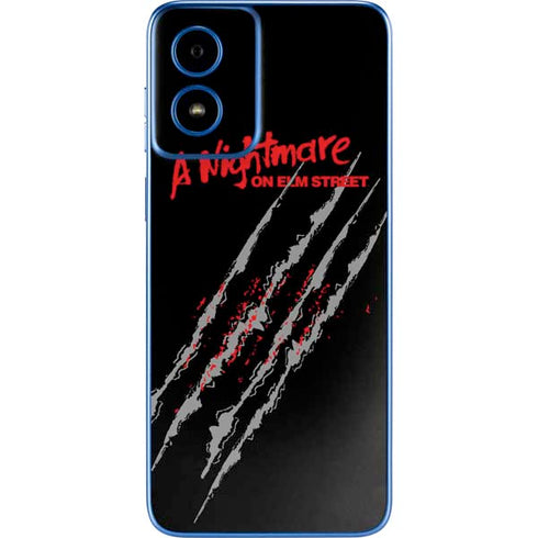 Nightmare on Elm Street Freddy Krueger Slash Moto G Play 4G (2024) Skin