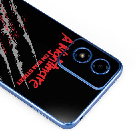 Nightmare on Elm Street Freddy Krueger Slash Moto G Play 4G (2024) Skin