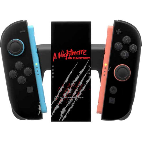Nightmare on Elm Street Freddy Krueger Slash Nintendo Switch 2 (2025) Joy-Con Controller Skin