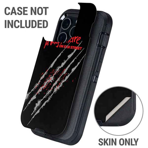 Nightmare on Elm Street Freddy Krueger Slash Otterbox Defender iPhone Skin