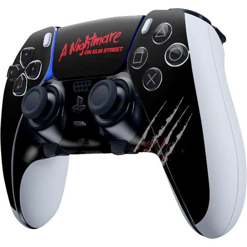 Nightmare on Elm Street Freddy Krueger Slash PS5 DualSense Edge Pro Controller Skin