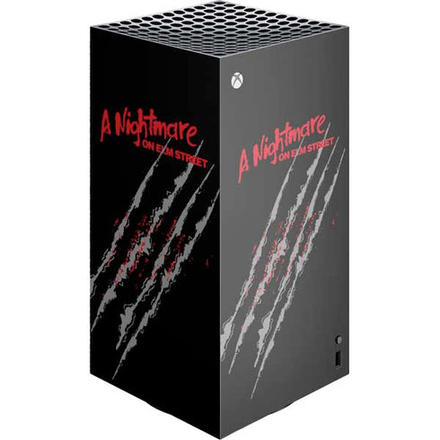 Nightmare on Elm Street Freddy Krueger Slash XBox Series X Digital Edition Console Skin