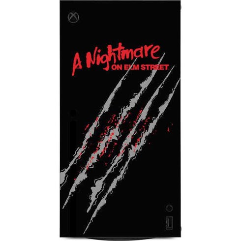Nightmare on Elm Street Freddy Krueger Slash XBox Series X Digital Edition Console Skin
