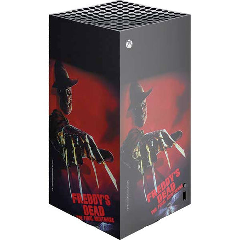 Nightmare on Elm Street Freddy Krueger XBox Series X Digital Edition Console Skin