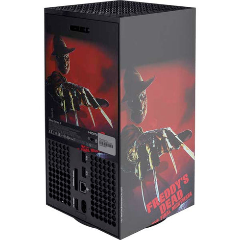 Nightmare on Elm Street Freddy Krueger XBox Series X Digital Edition Console Skin