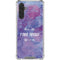 Free Spirit Galaxy A17 Clear Case