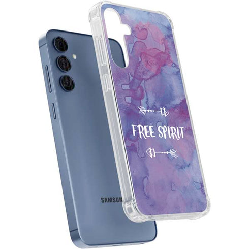 Free Spirit Galaxy A35 5G Clear Case