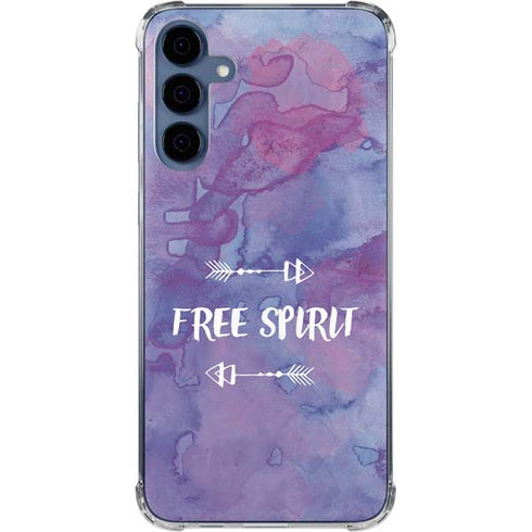 Free Spirit Galaxy A55 5G Clear Case
