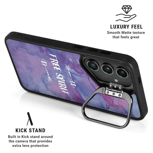 Free Spirit Galaxy S24 Plus Kickstand Case