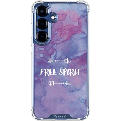 Free Spirit Galaxy S25 Clear Case
