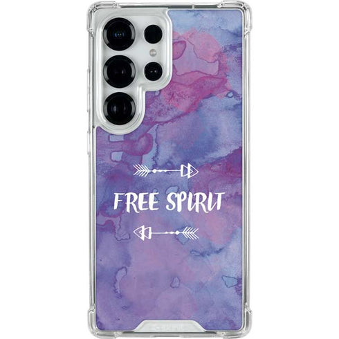 Free Spirit Galaxy S25 Ultra Clear Case