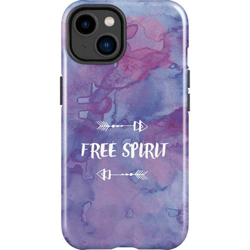 Free Spirit iPhone 15 Impact Case