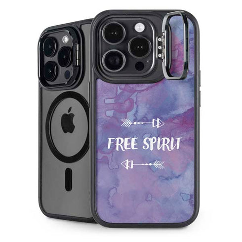 Free Spirit iPhone 15 Pro Kickstand Case