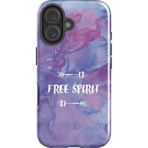 Free Spirit iPhone 16 Impact Case