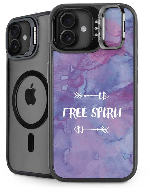 Free Spirit iPhone 16 Kickstand Case