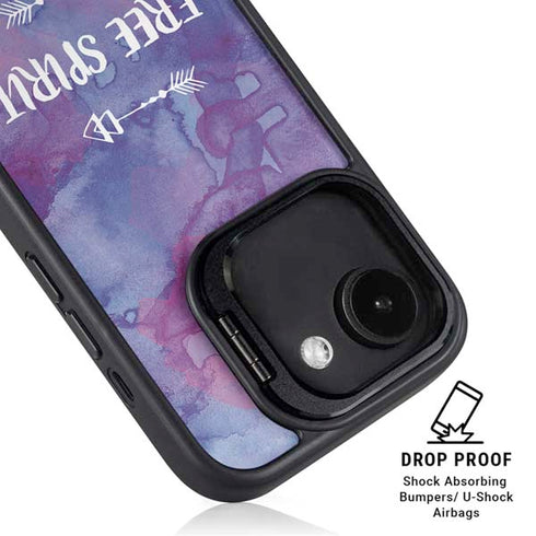 Free Spirit iPhone 16e Kickstand Case