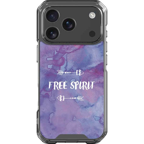 Free Spirit iPhone 18 Pro Clear Case