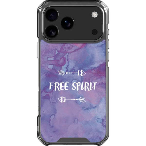 Free Spirit iPhone 18 Pro Max Clear Case